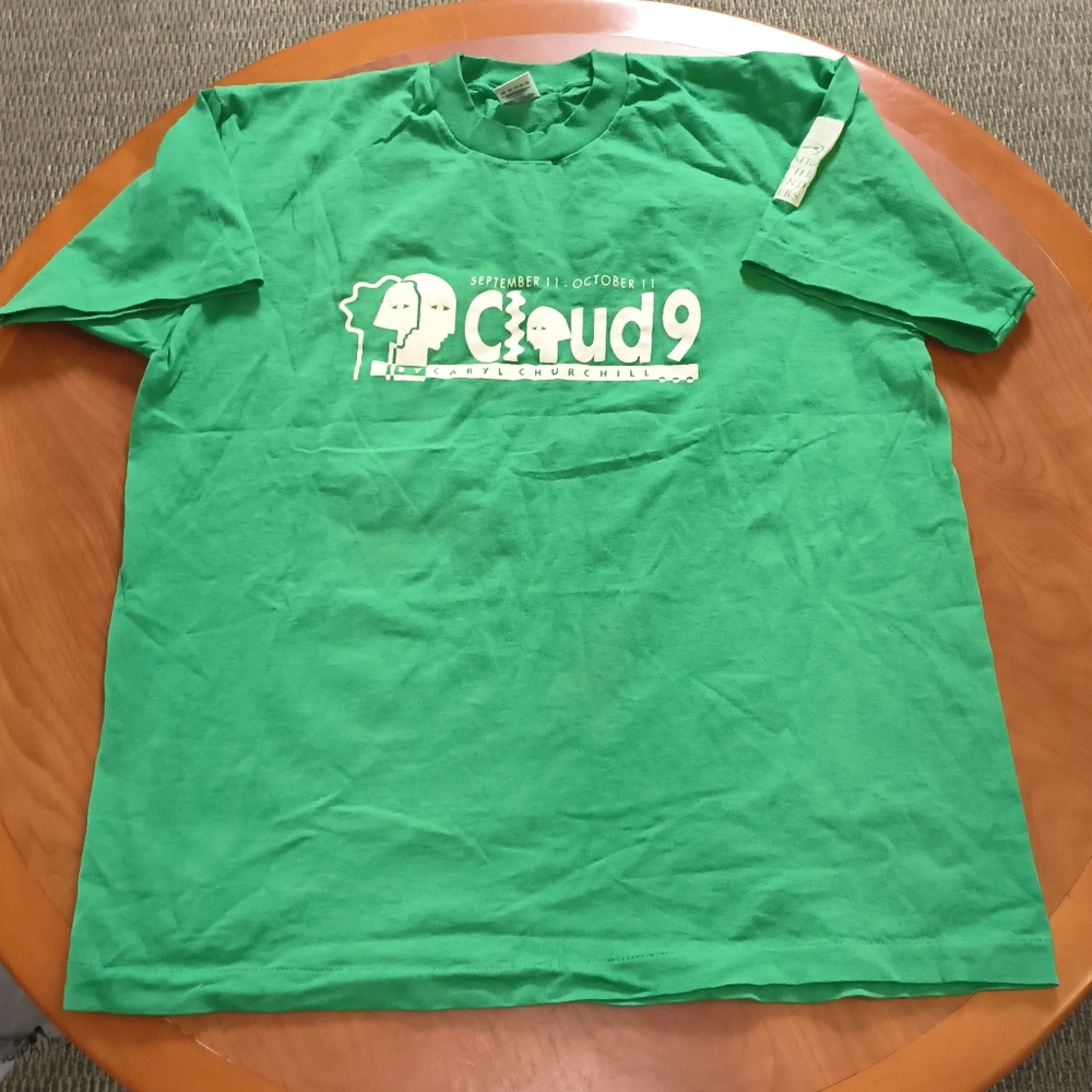 Vtg Cloud9 By Caryl Churchill Sept 11-Oct 11 Crewneck Short Sleeve T-shirt XL